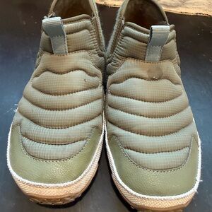 Teva Green Quilted Slip-On Bootie/shoe